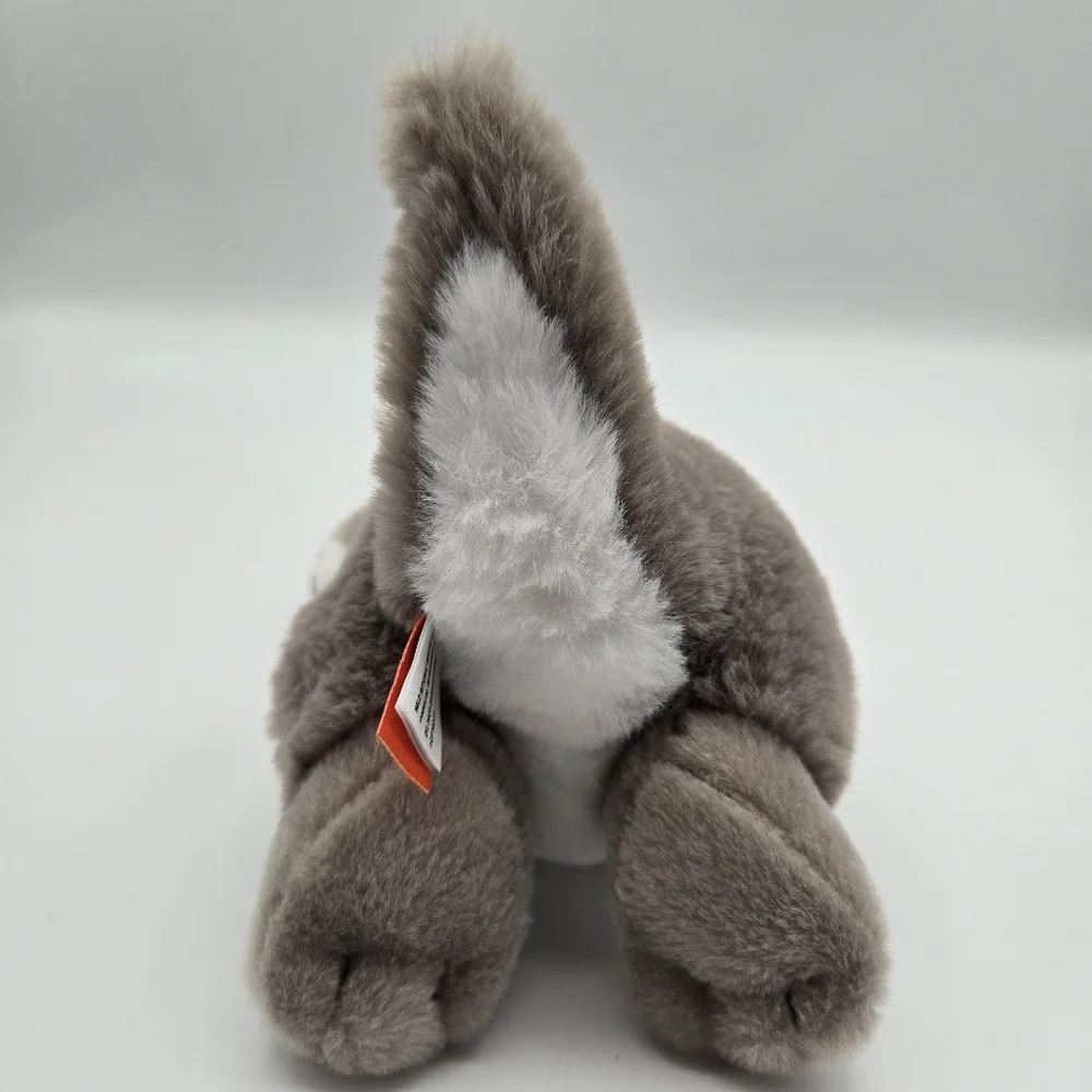 Wild Republic Ecokins Gray Kangaroo Plush Stuffed Animal Toy